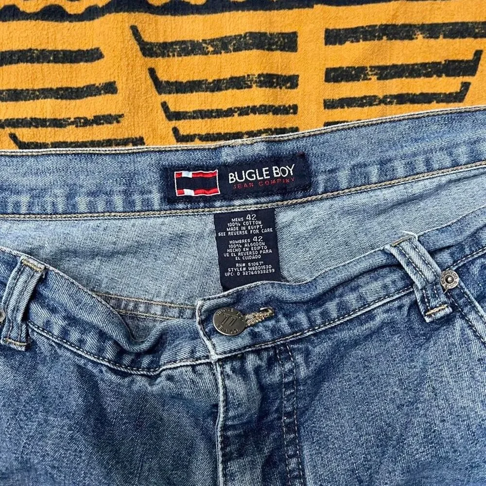 Bugle boy blue jean shorts Size 42 12